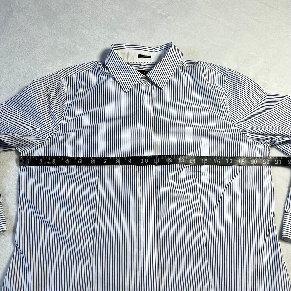 Talbots Stripe Wrinkle Resistant Button Up Shirt … - image 6